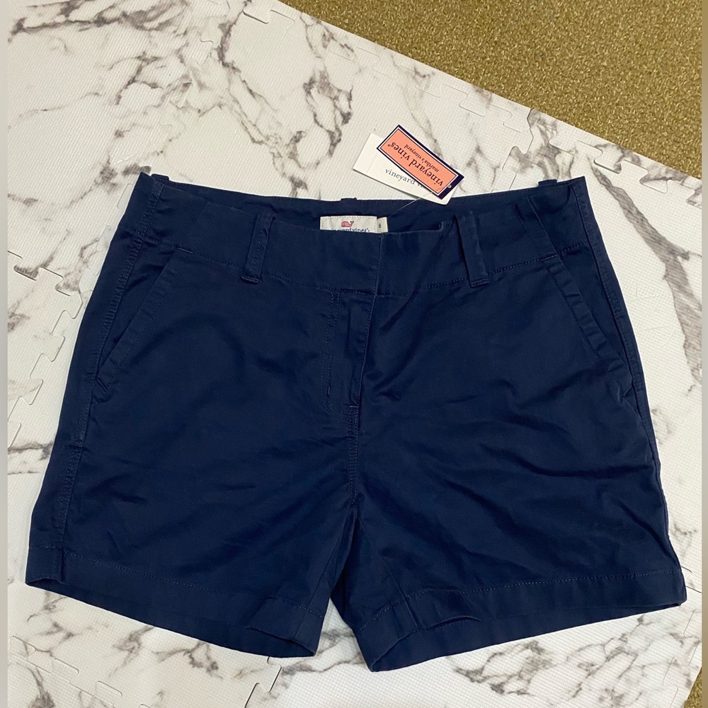 Vineyard vines women’s size 6 shorts 5-inch everyday short blue blazer NWT